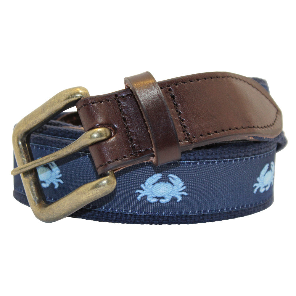 NOLA Navy Boiled Crab Club Belt
