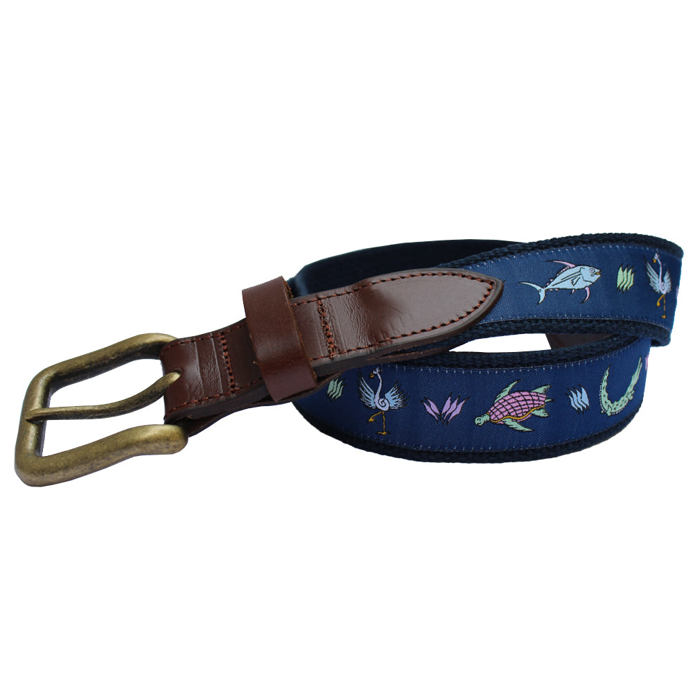 Midnight Navy Alex Beard Under the Sea Club Belt
