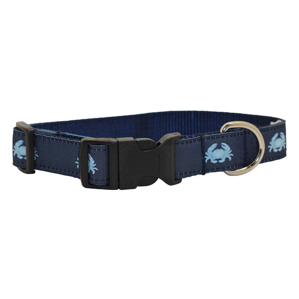 NOLA Navy Boiled Crab Dog Collar