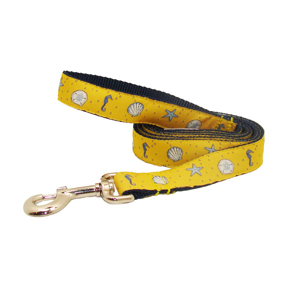 Sunshine Yellow Sea Critters Dog Leash