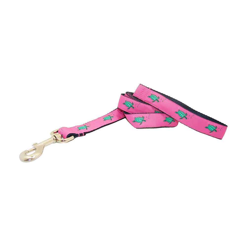 Panama Pink Sea Turtle Dog Leash