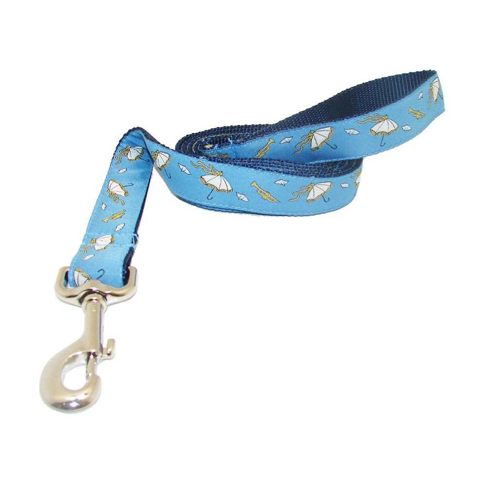 Stormy Gulf Blue Second Line Dog Leash