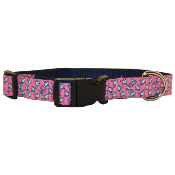 Panama Pink Mini Gulf Oyster Dog Collar