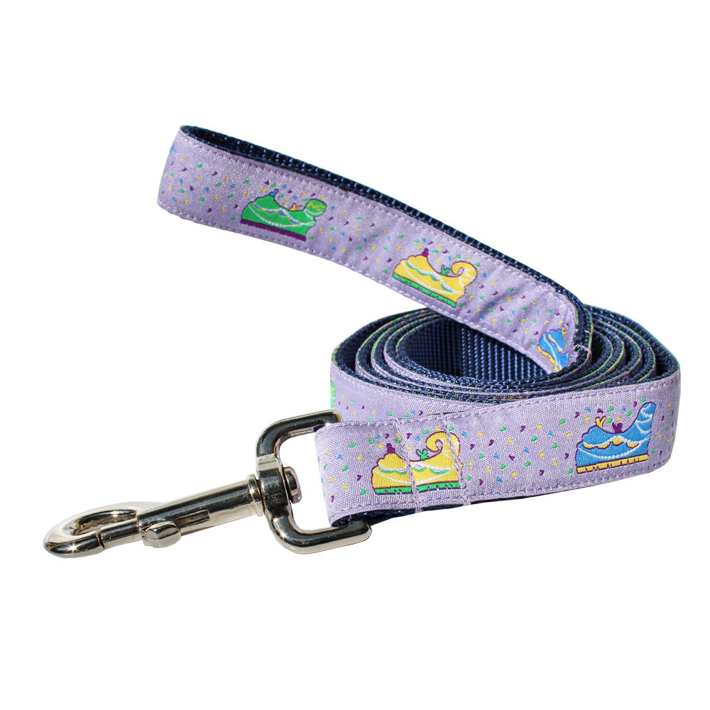 Mardi Gras Floats Dog Leash