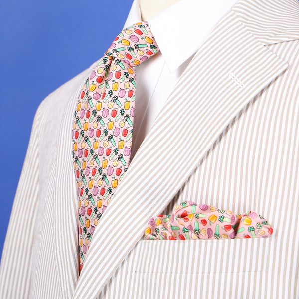 NOLA Couture x Haspel Holy Trinity Pocket Square