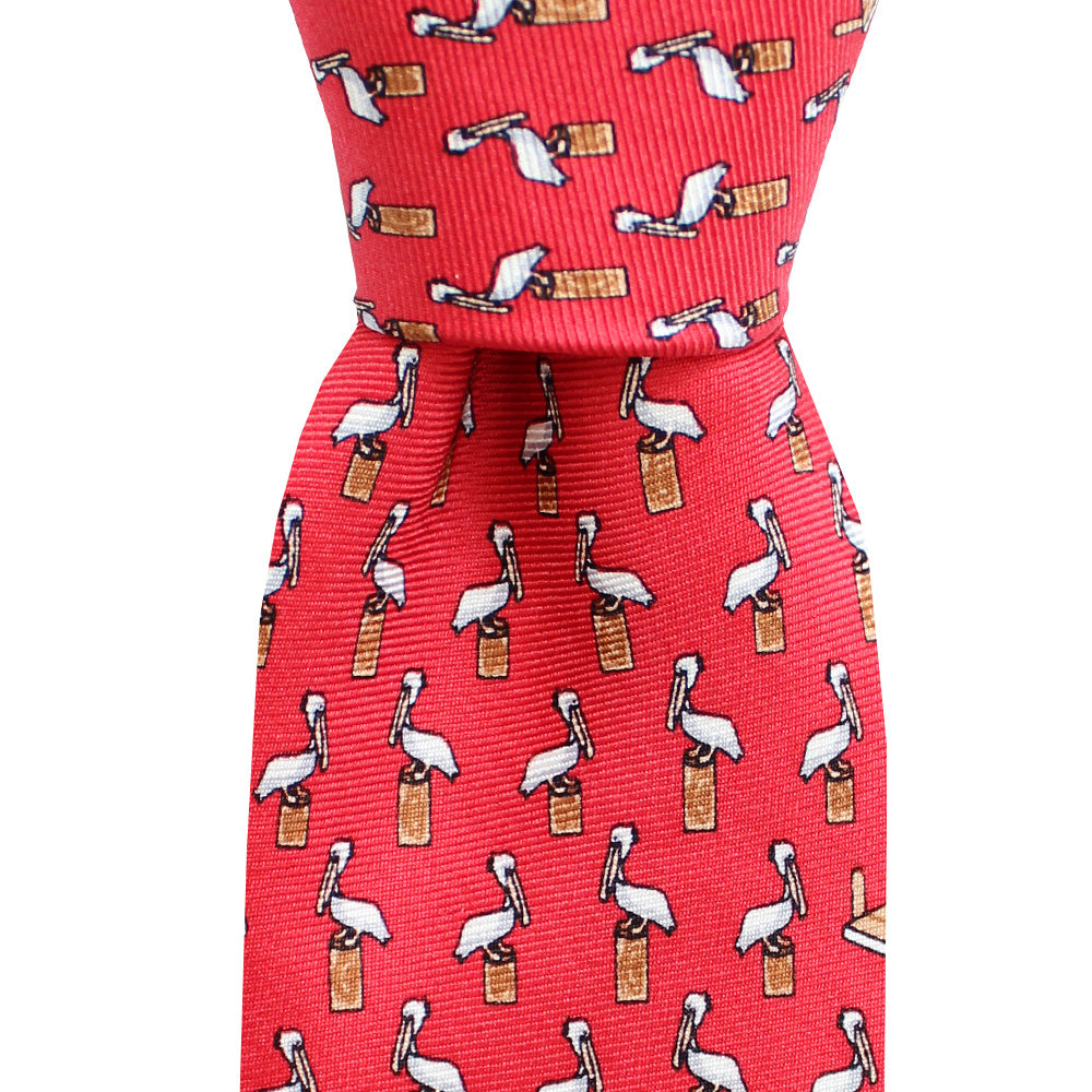 NOLA Couture x Haspel Pelican Skinny Tie