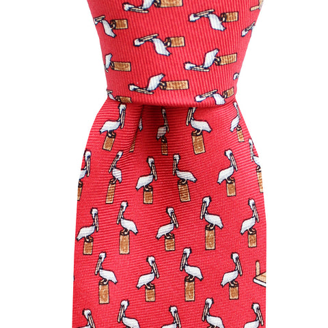 NOLA Couture x Haspel Pelican Skinny Tie