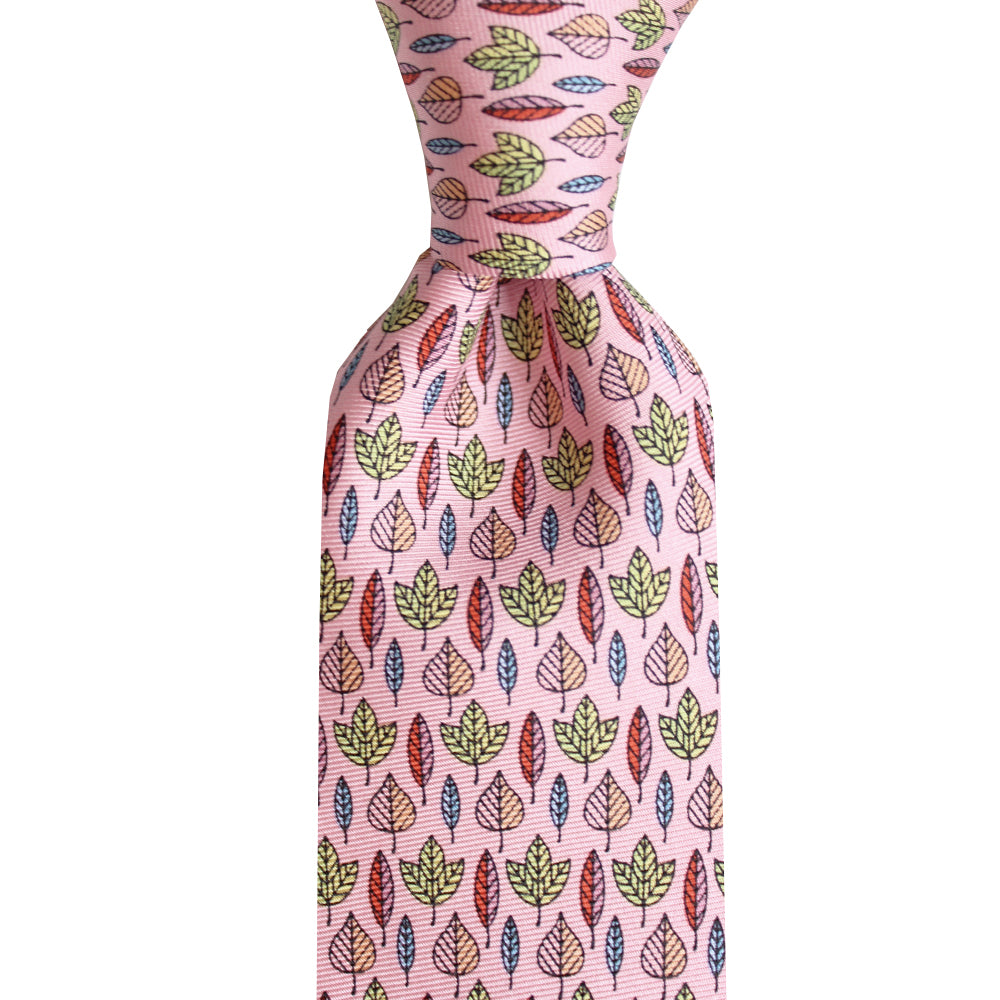 Fall Leaves Skinny Tie