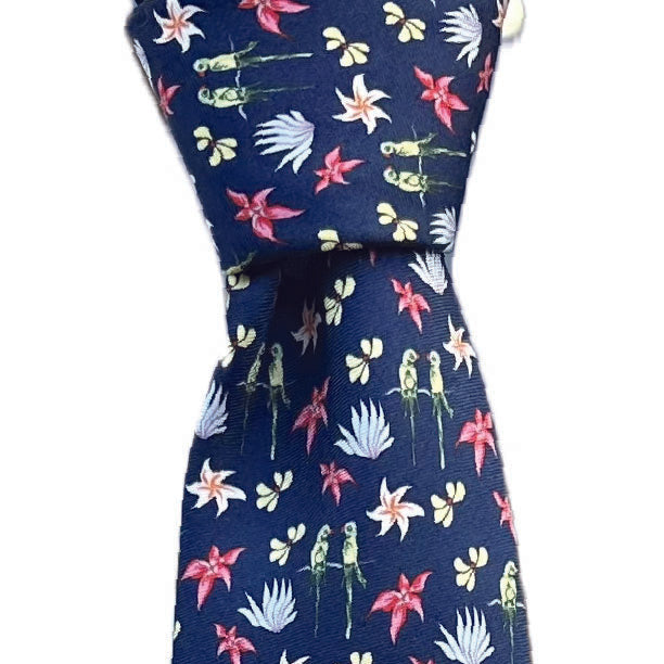NOLA Couture x Alex Beard Navy "Love Birds" Tie