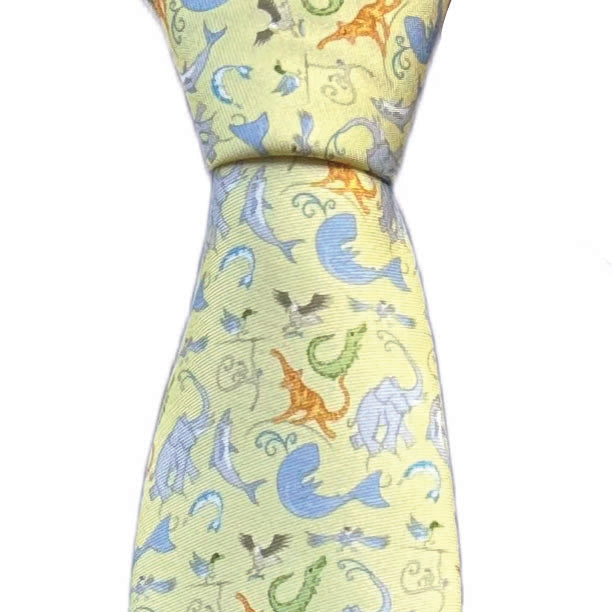 NOLA Couture x Alex Beard Butter Yellow "They All Asked For You" Tie