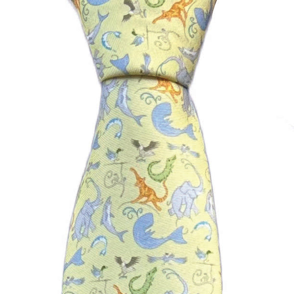 NOLA Couture x Alex Beard Butter Yellow "They All Asked For You" Tie