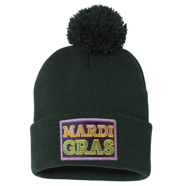 Mardi Gras Beanie