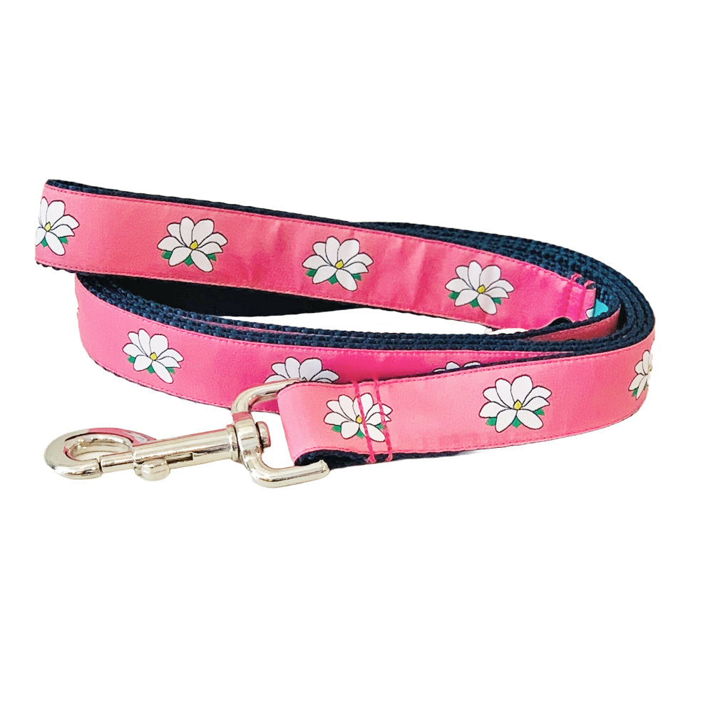 Panama Pink Magnolia Dog Leash