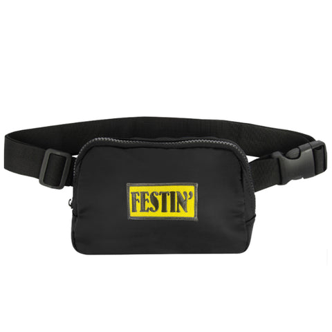 Festin' Black Belt Bag