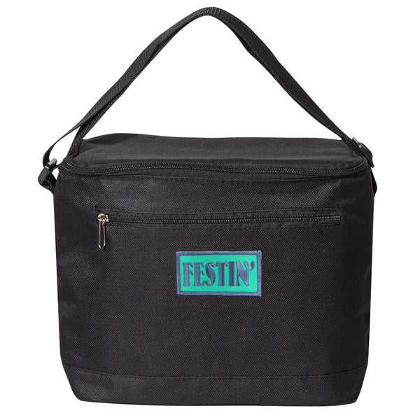 Festin' Black & Aqua Cooler