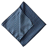 Race Horses Navy Silk Bandana