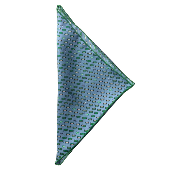 Streetcar NOLAnavy Silk Bandana