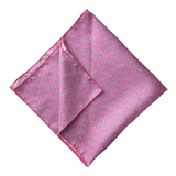 Shrimp and Grits Pink Silk Bandana
