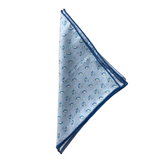 Gulf Oysters Gulf Blue Silk Bandana