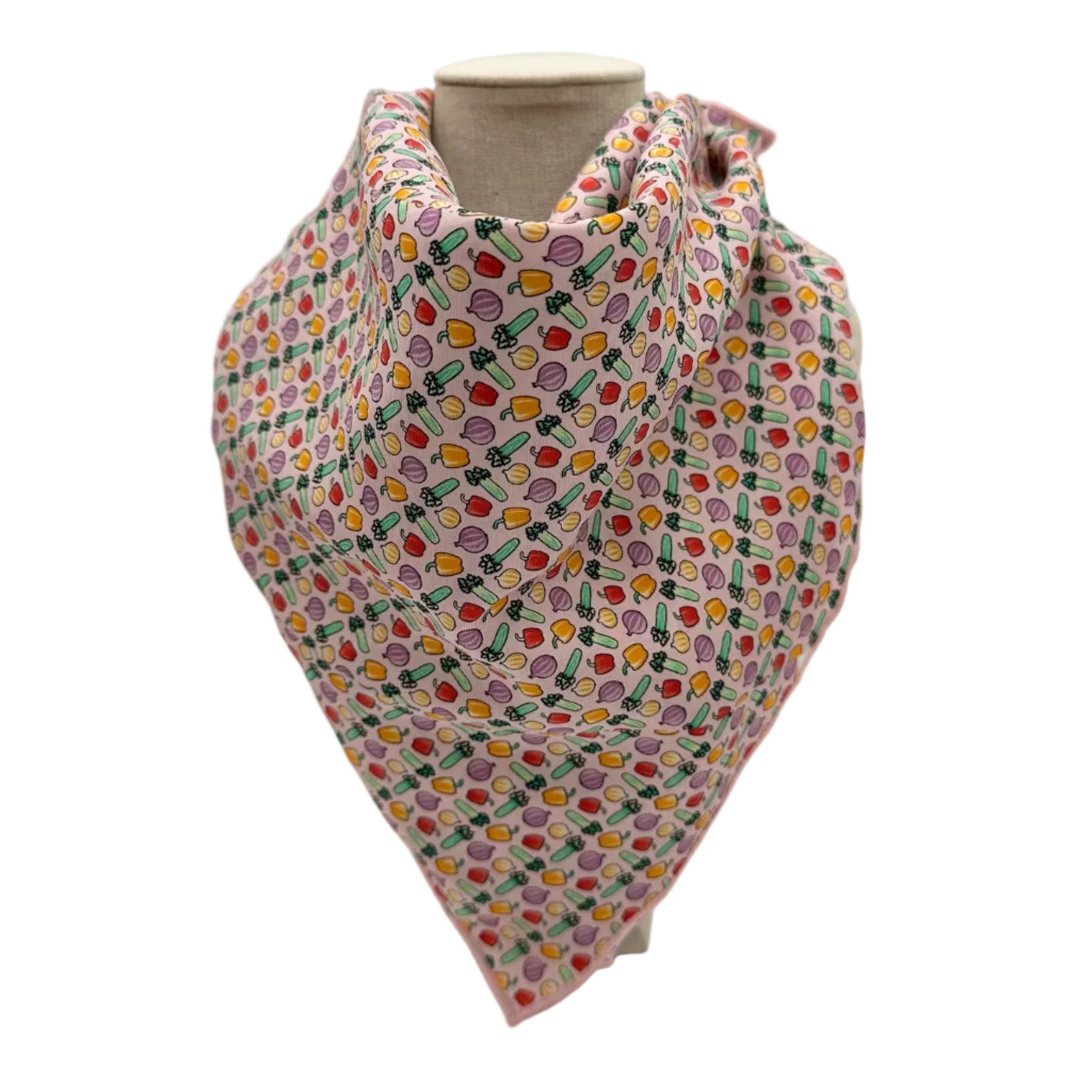 Holy Trinity Pink Silk Bandana