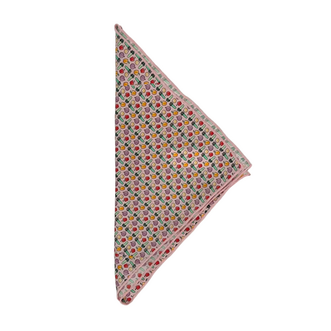 Holy Trinity Pink Silk Bandana