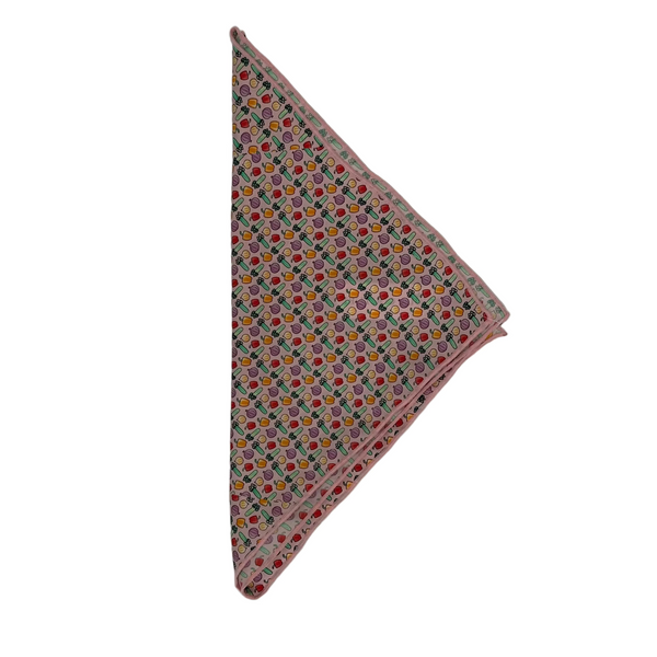 Holy Trinity Pink Silk Bandana