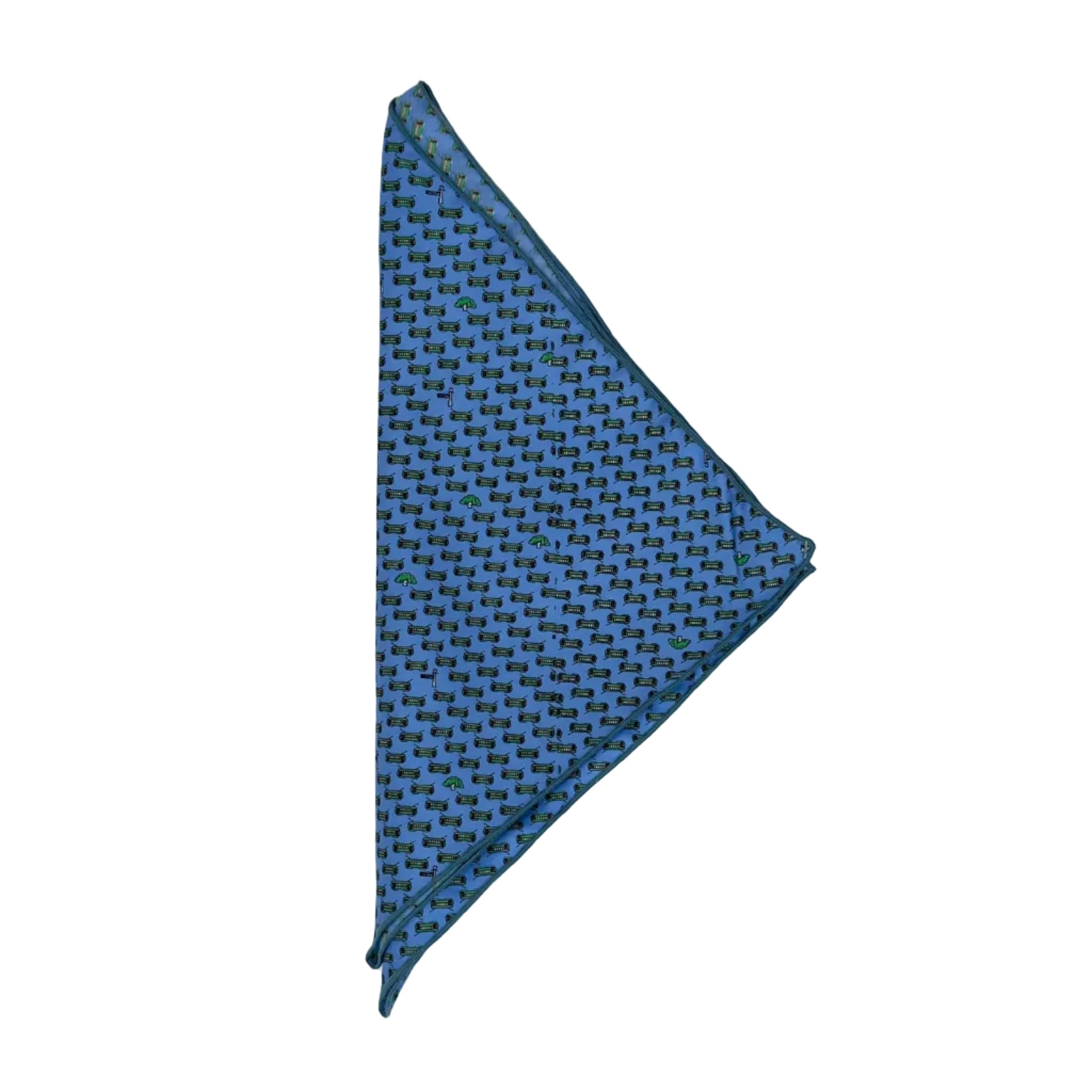 Streetcar Blue Silk Bandana