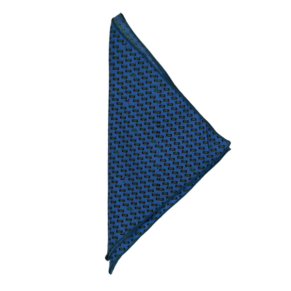 Streetcar Blue Silk Bandana