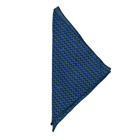 Streetcar Blue Silk Bandana