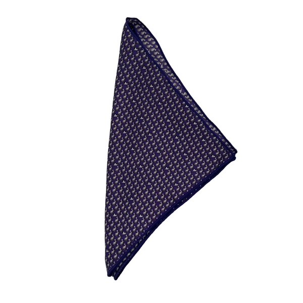 Pelican Purple Silk Bandana
