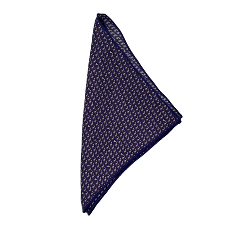 Pelican Purple Silk Bandana