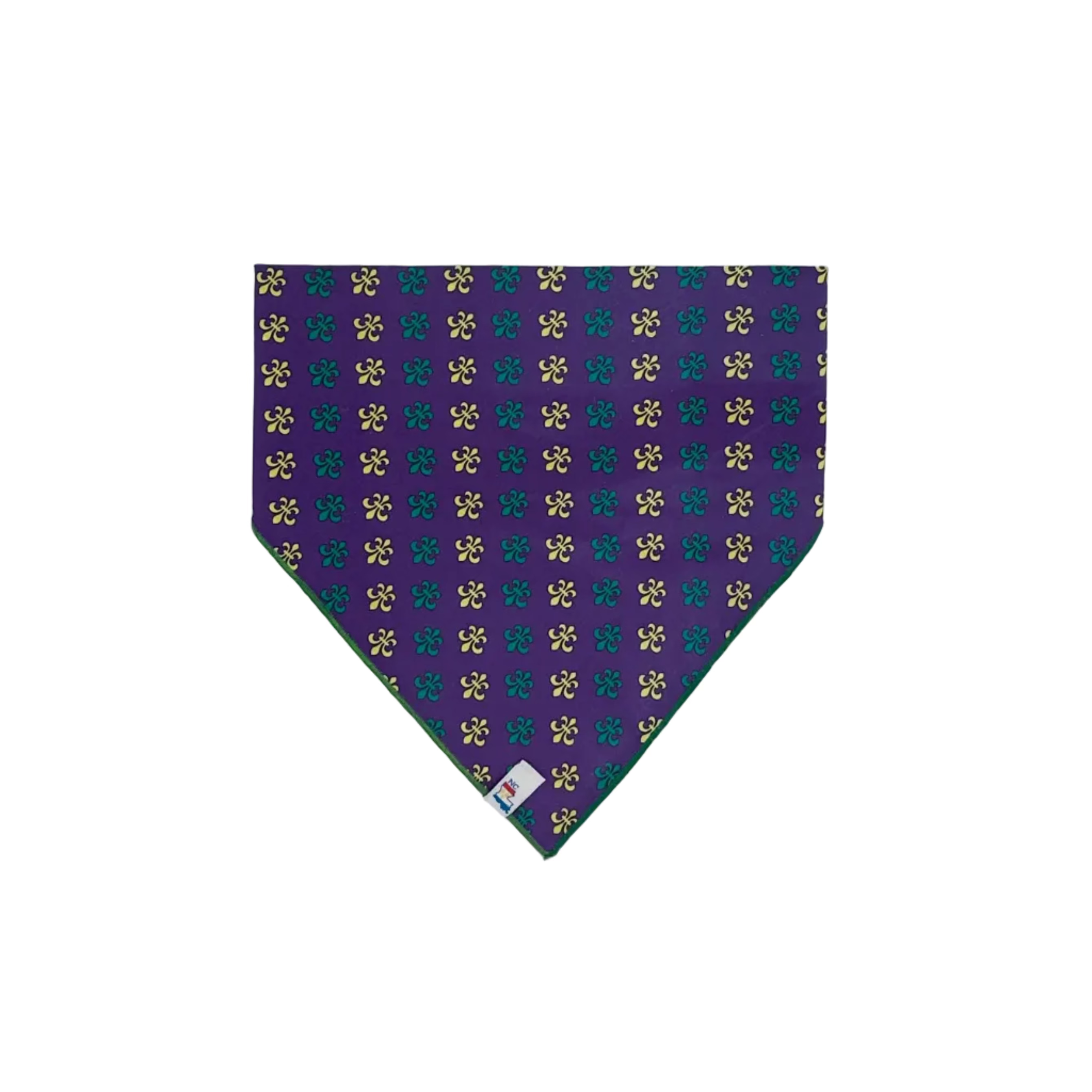 Mardi Gras Fleur de Lis Dog Bandana