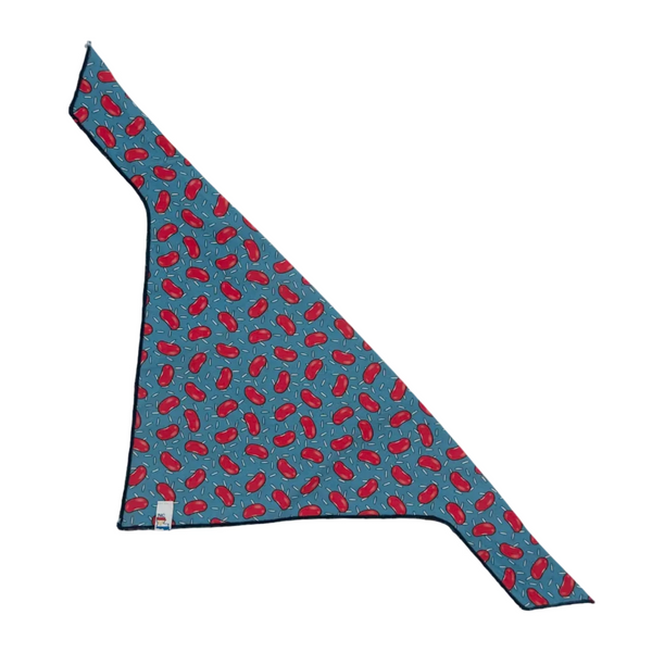 NOLA Navy Red Beans and Rice Dog Bandana