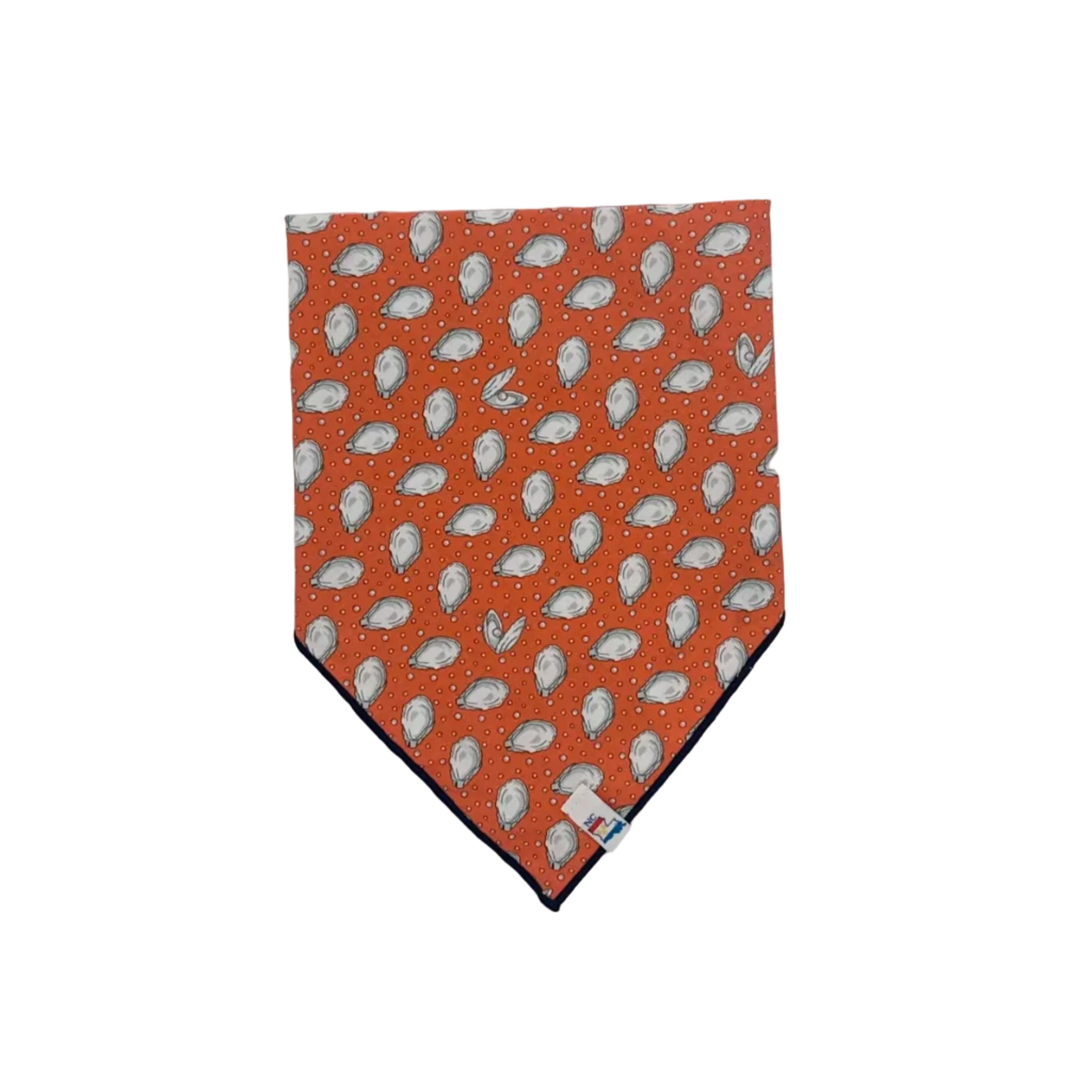 Étouffée Orange Oyster Dog Bandana
