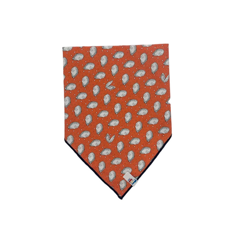 Étouffée Orange Oyster Dog Bandana