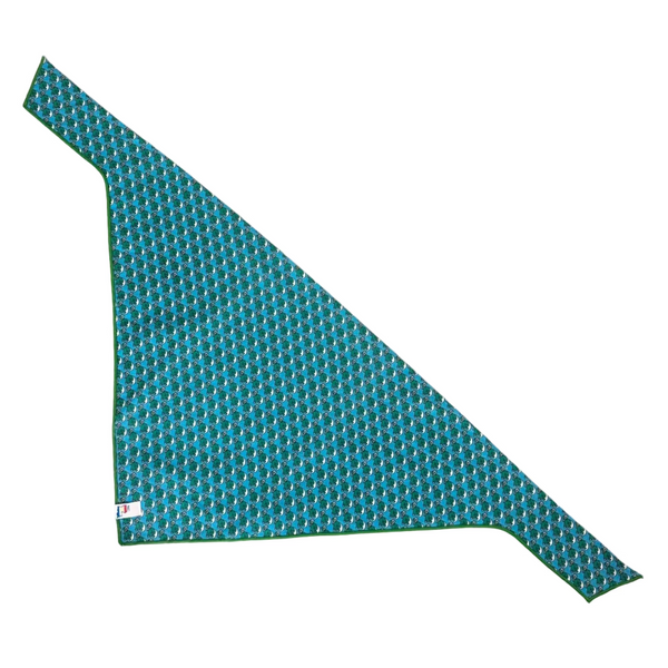 Tulane Wave Blue Dog Bandana