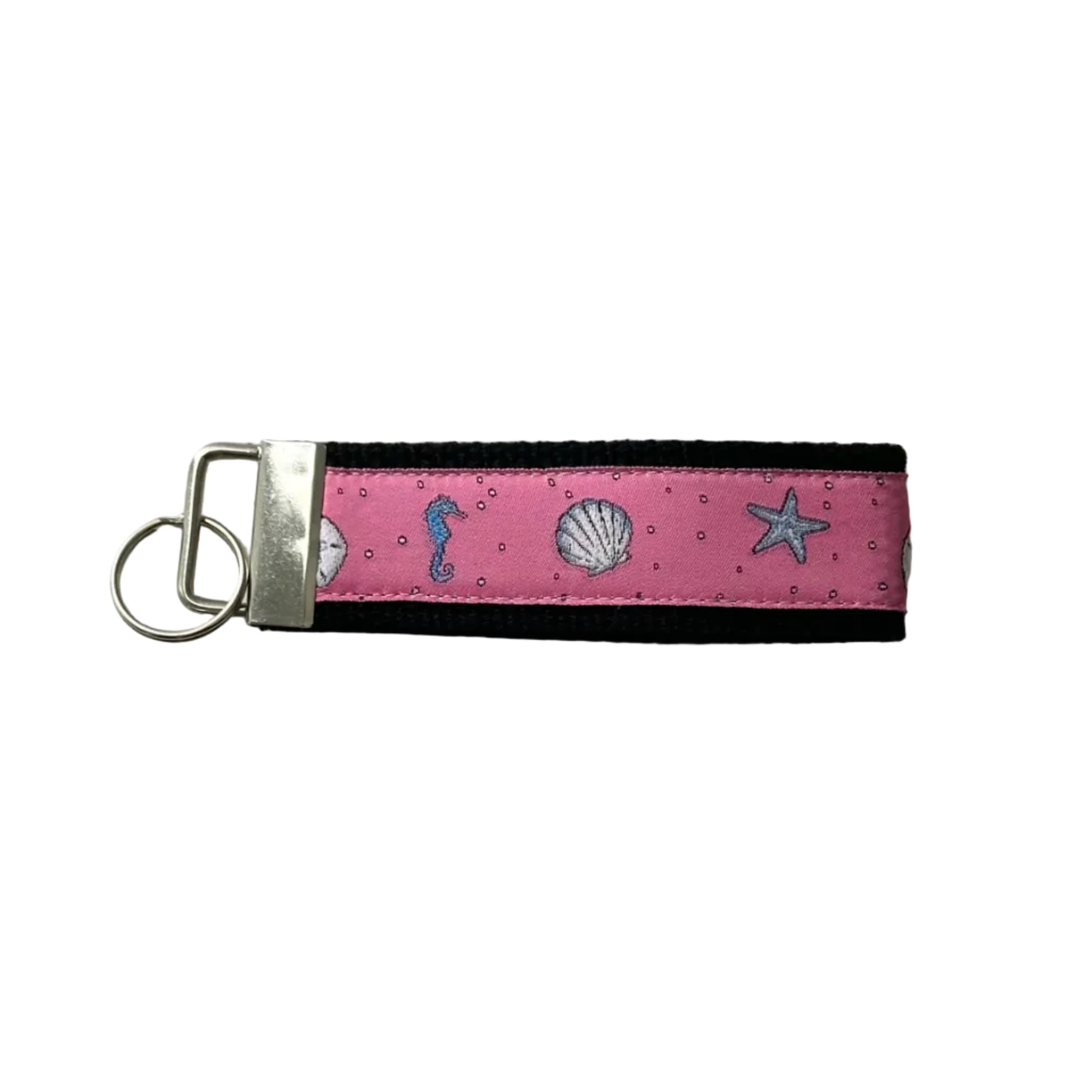 Pink Sea Critters Key Fob