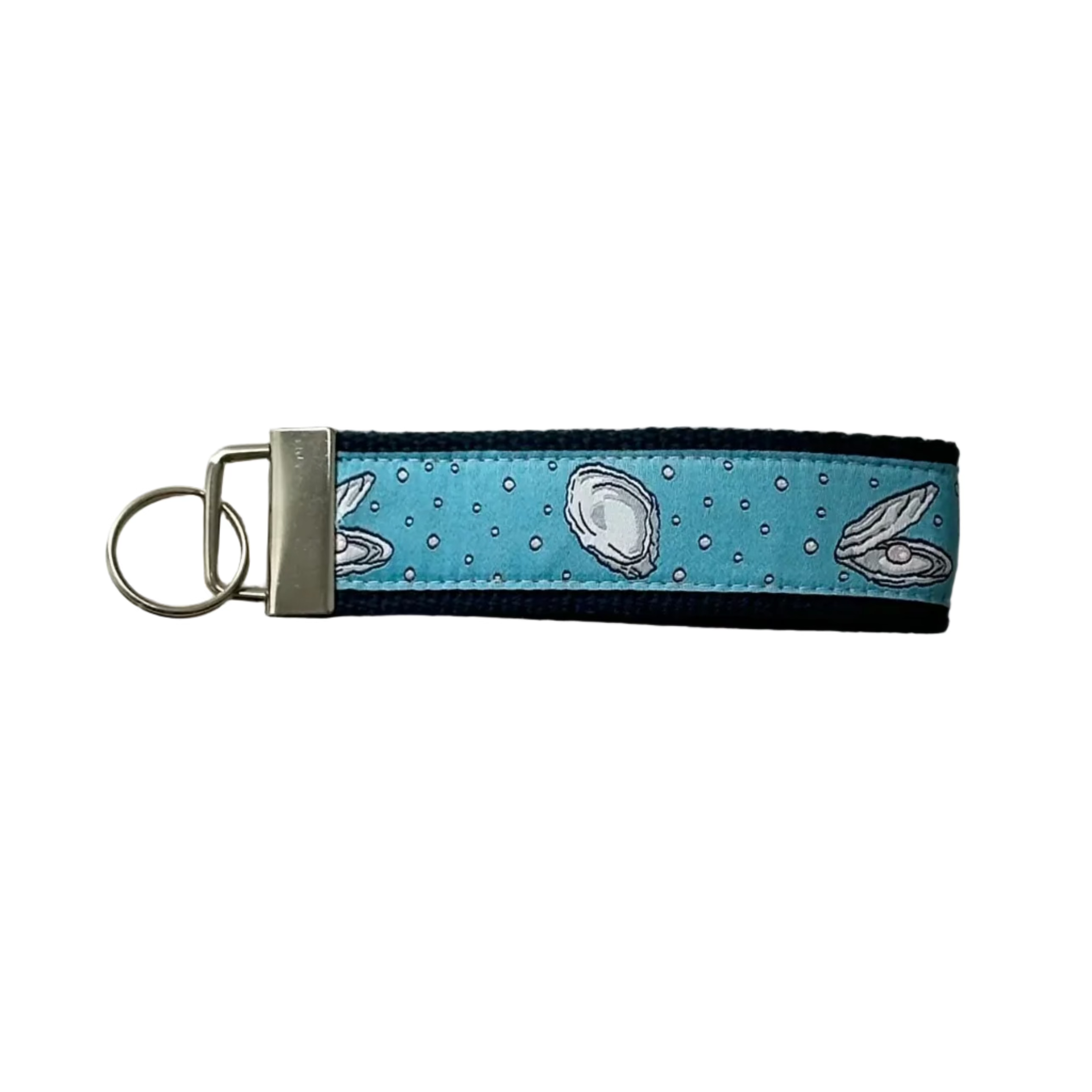 Caribbean Blue Gulf Oyster Key Fob