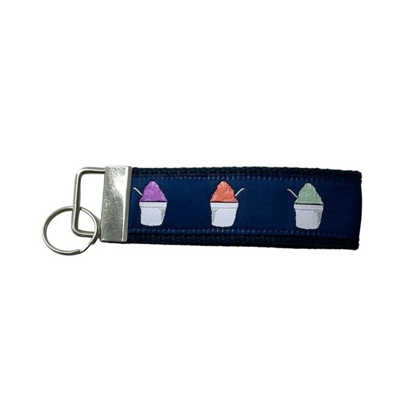 Navy Snoball Key Fob