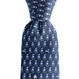 Midnight Navy In the Dog House Boys' Tie