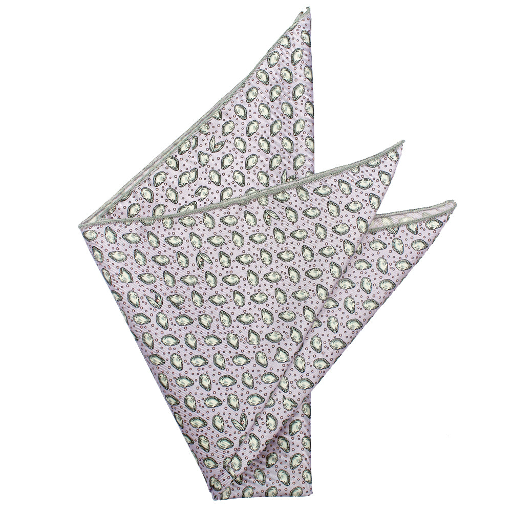 Ash Wednesday Lavender Mini Oyster Pocket Square