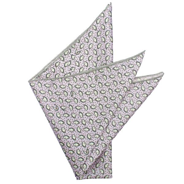 Ash Wednesday Lavender Mini Oyster Pocket Square