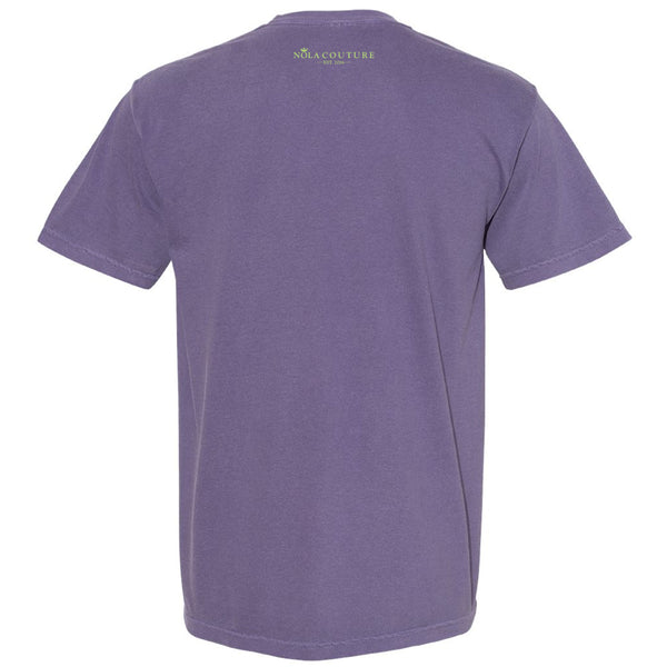 Grape Mardi Gras NOLA Short Sleeve Tee