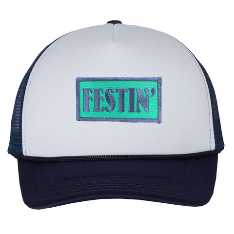 Navy Festin Trucker Hat