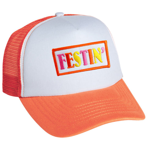 Orange Festin Trucker Hat