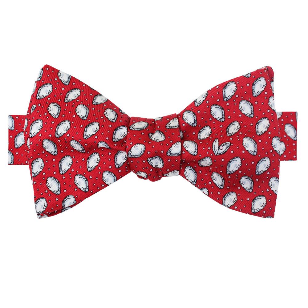 Cayenne Red Mini Gulf Oysters Bow Tie