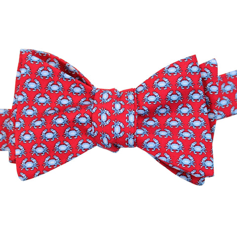 Cayenne Red Boys' Boiled Crab Bow Tie