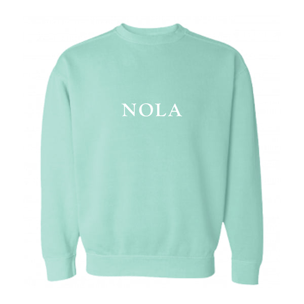 Chalky Mint NOLA Sweatshirt