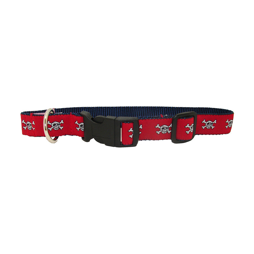 Cayenne Red Pirates Alley Dog Collar