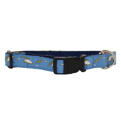 Stormy Gulf Blue Second Line Dog Collar